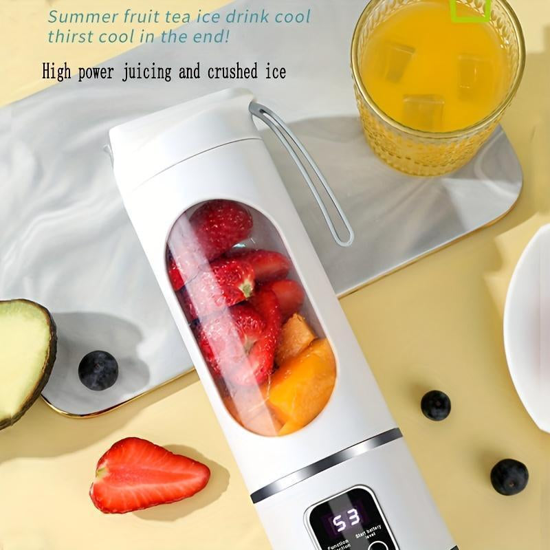Ultimate Portable Blender! USB Rechargeable & Compact for Smoothies On-The-Go - Perfect Travel, Back to School & Gym! Leak Proof Design, Makes Shakes & Baby Food in Seconds Cup Juicer Rechargeable Mini Blender Vegetable