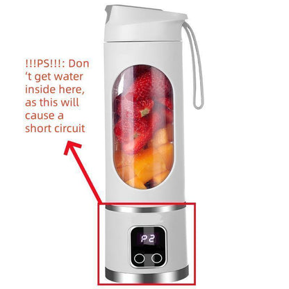 Ultimate Portable Blender! USB Rechargeable & Compact for Smoothies On-The-Go - Perfect Travel, Back to School & Gym! Leak Proof Design, Makes Shakes & Baby Food in Seconds Cup Juicer Rechargeable Mini Blender Vegetable