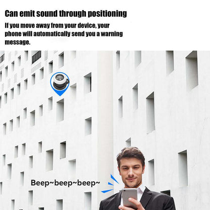 LOZE GPS Tracker, Pet Tracker, Car GPS Tracker, Mini Tracker, Clear Front Cover Design with Weatherproof Case - No Fee to Use - Best Invisible GPS Tracker, Anti-Lost Device, Works with Apple Find My (Ios Only)