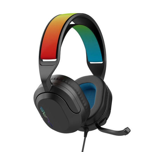 Jlab Nightfall Gaming Headset, Flip-To-Mute Rotating Boom Mic, 50Mm Drivers, Wired 3.5Mm for PC, PS5, PS4, Xbox Series X/S, Xbox One, Switch,