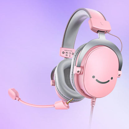 FIFINE H9 PC Gaming Headset, USB Gamer Headset with 7.1 Surround Sound, Detachable Microphone, Control Box, 3.5Mm Headphones Jack, Over-Ear Wired Headset for Ps5/Xbox/Switch