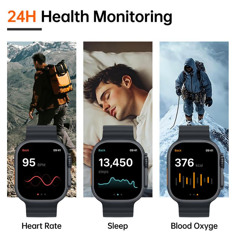 Lightweight 41Mm Smart Watch for Men and Women, 1.72 Inch Display, Bluetooth Calls, 120+ Sports Modes & Real-Time Health Monitoring, Live Special