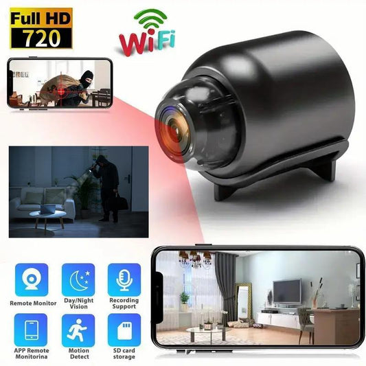 X5,A9 Wireless Indoor Security Camera: Anti-Theft Video Recording, 720P, Memory Card Support, IP Camera, USB & Voice (APP Compatible)