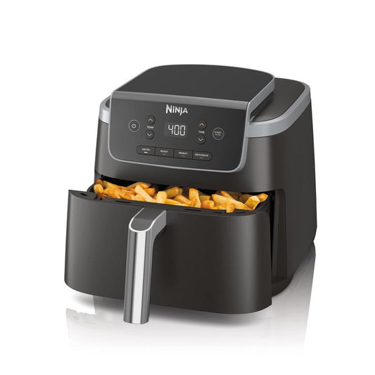 Ninja Air Fryer Pro AF141 Electric Kitchen Appliances for Fried Foods Space Saver Crunchy Easy Clean Cooking Smokeless Indoor Grill Grill and Griddle