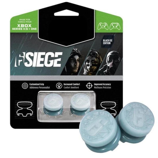R6 Siege Ice Six Thumbstick Grips for PS5/PS4 & Xbox X/S & Xbox One Controllers Jynxzi Thumb Sticks Controller Grips