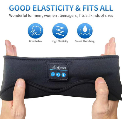 Sleep Headphones Bluetooth 5.2 Headband, Sports Wireless Earphones Sweat Resistant Earbuds with Ultra-Thin HD Stereo Speaker and Clear Audio for Workout Running Cool Gadgets Unique Gifts(Black) Electronic Headset Headphonesbluetooth