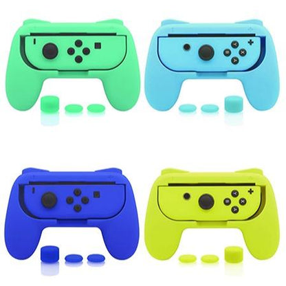 FASTSNAIL 4 Pack Grips Kit for Nintendo Switch Joy Con, Gaming Accessories for Nintendo Switch Joy Con Controller with 12 Thumb Grip, Game Peripherals Gaming Stuff