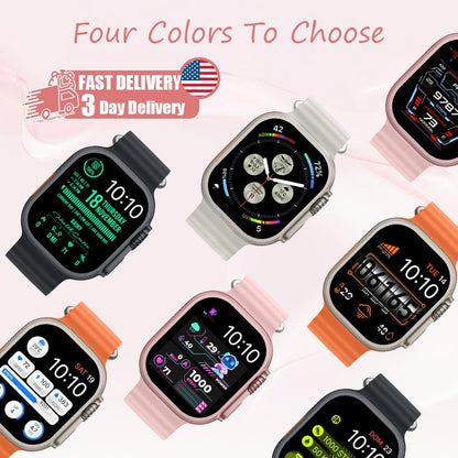 Lightweight 41Mm Smart Watch for Men and Women, 1.72 Inch Display, Bluetooth Calls, 120+ Sports Modes & Real-Time Health Monitoring, Live Special