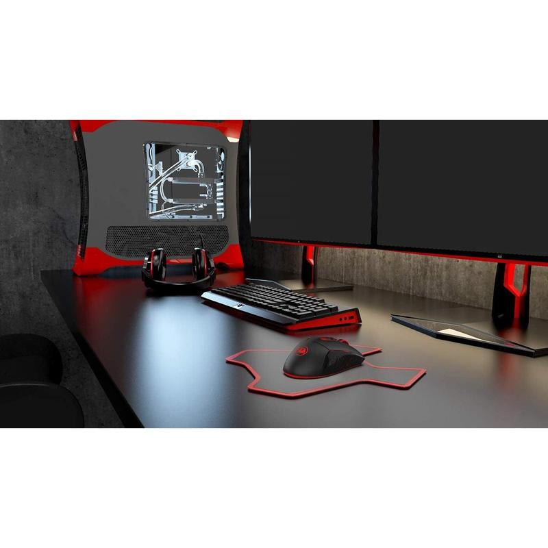 Redragon M690-1 Wireless Gaming Mouse with DPI Shifting, 2 Side Buttons, 2400 DPI, Ergonomic Design, 8 Buttons-Black