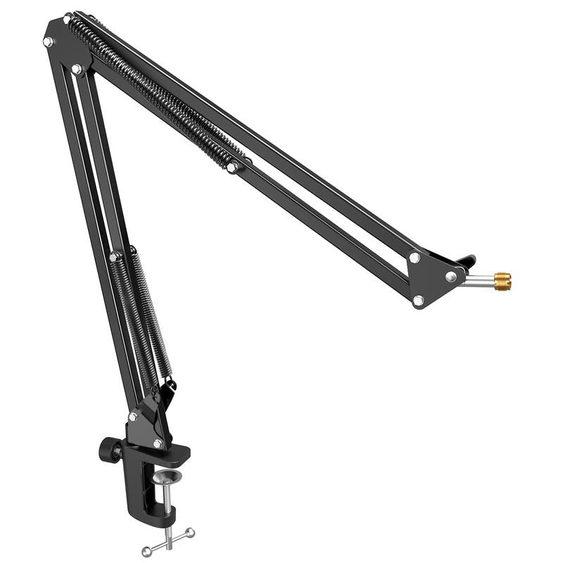 FIFINE BM88 Low Profile Microphone Boom Arm, Adjustable Stick Microphone Arm Stand with Desk Mount Clamp, Screw Adapter, Cable Management, for Podcast Audio Streaming Gaming Studio, Dealsforyoudays