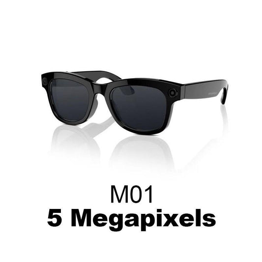 M01 Intelligent Camera and Video Glasses, Built-In High-Definition Camera, Equipped with Surround Sound Headphones and Speakers,And Have Smart Polarized Lenses That Block Blue Light. They Are Suitable for Daily Activities Such Work and Driving.