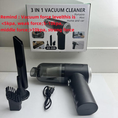 Handheld Vacuum Cleaner, Powerful Handheld Wireless Vacuum Cleaner with Strong Suction for Home, Car, Desktop Cleaning, Household Appliances for Daily Use, Car Detailing Accessories