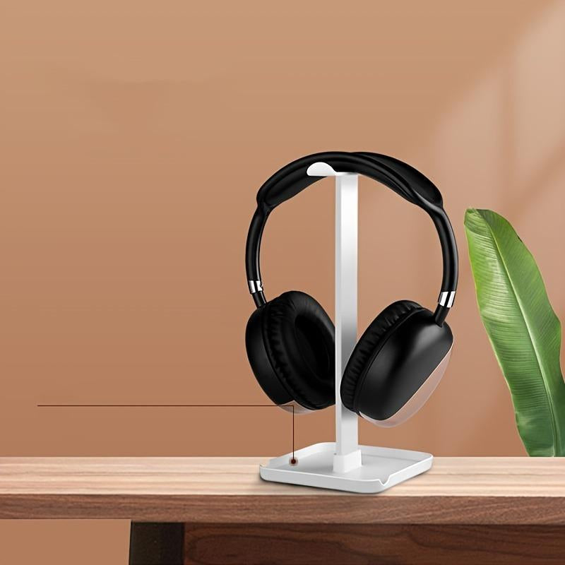 Multifunctional Headphones Stand for Gaming Desk, 1 Count Desktop Gaming Headset Holder for Summer, Universal Dual-Use Headphone Mobile Phone Desk Holder Accessories