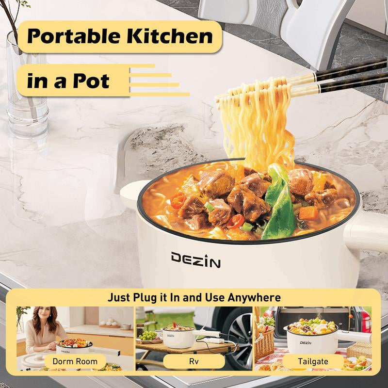 Portable Electric Hot Pot with Power Adjustment
