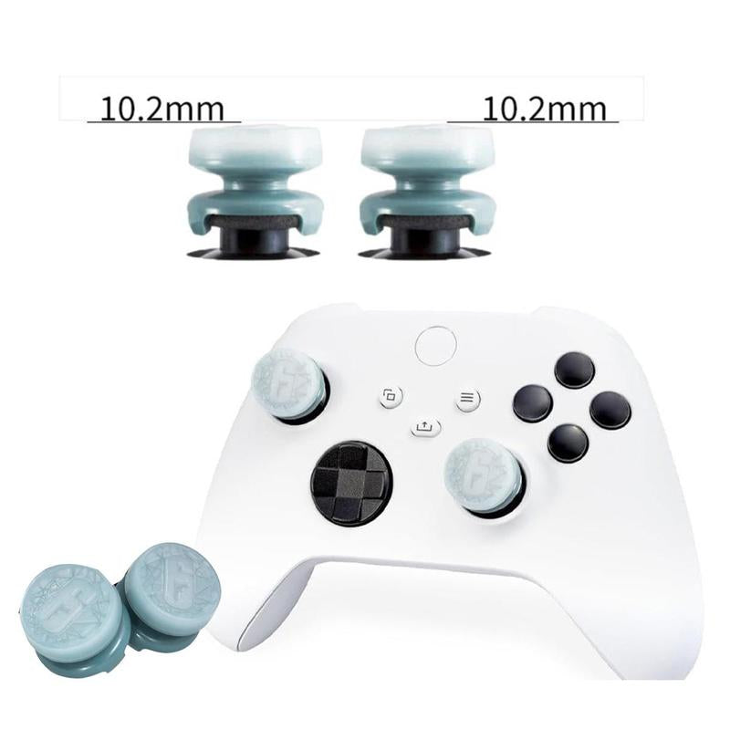 Thumbsticks Thumb Grip Set Joystick Cap Analog Stick Cap for Xbox One and Xbox Series X Controller Light Blue