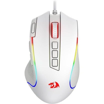 Redragon M612 Predator RGB Gaming Mouse, 8000 DPI Wired Optical Gamer Mouse with 11 Programmable Buttons & 5 Backlit Modes, Software Supports DIY Keybinds Rapid Fire Button