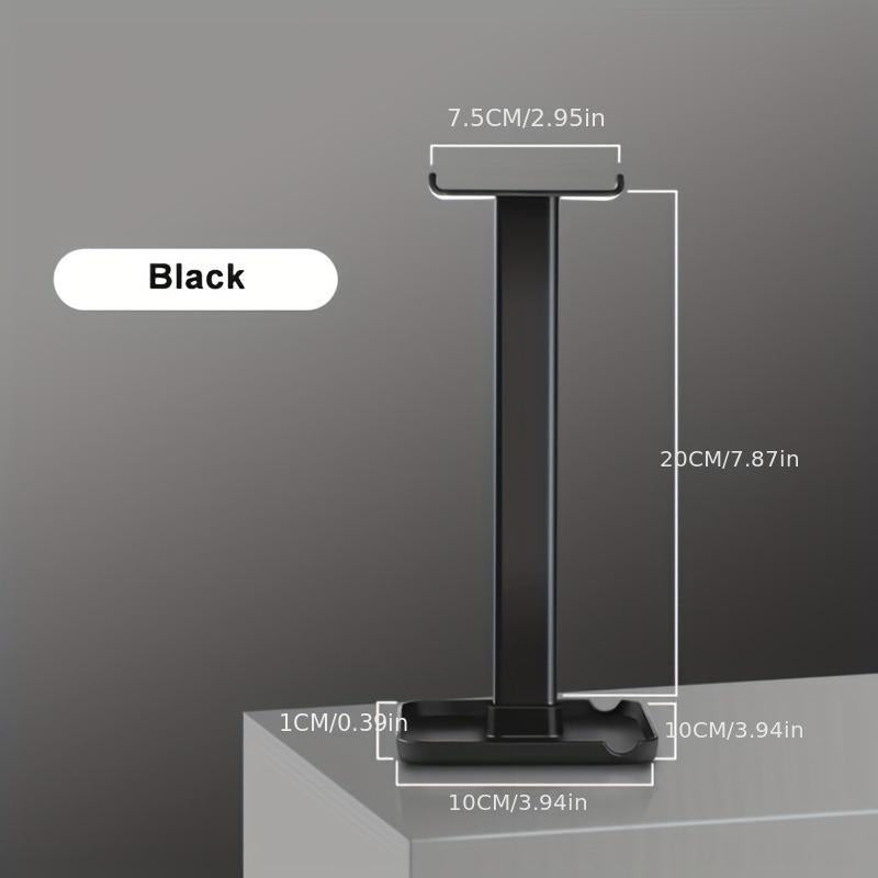 Multifunctional Headphones Stand for Gaming Desk, 1 Count Desktop Gaming Headset Holder for Summer, Universal Dual-Use Headphone Mobile Phone Desk Holder Accessories