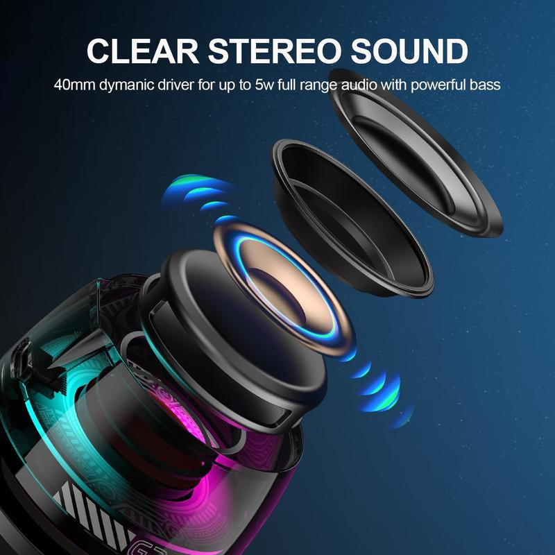 G200PRO Magnetic Bluetooth Speaker - Gifts Ideas - Phone Stand Bluetooth Speaker Magnet to Iphone, Android, Golf Cart & Anything Metal - Small Portable Speaker with RGB for Camping, Party, Desk#Fathersdaygifts