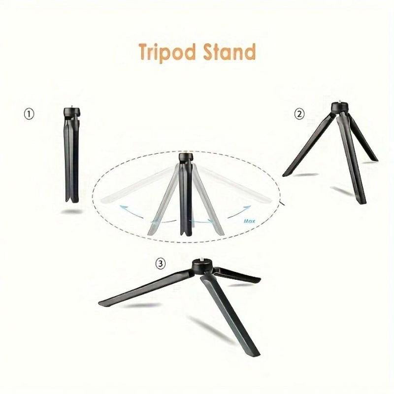 1 Piece Dimmable 10Inch LED Ring Light Adjustable Color Temperature - USB Powered Studio Lighting with 120 Leds, 360° Rotating Gooseneck Tripod and Phone Stand for Vlogging, Photography, and Live Streaming
