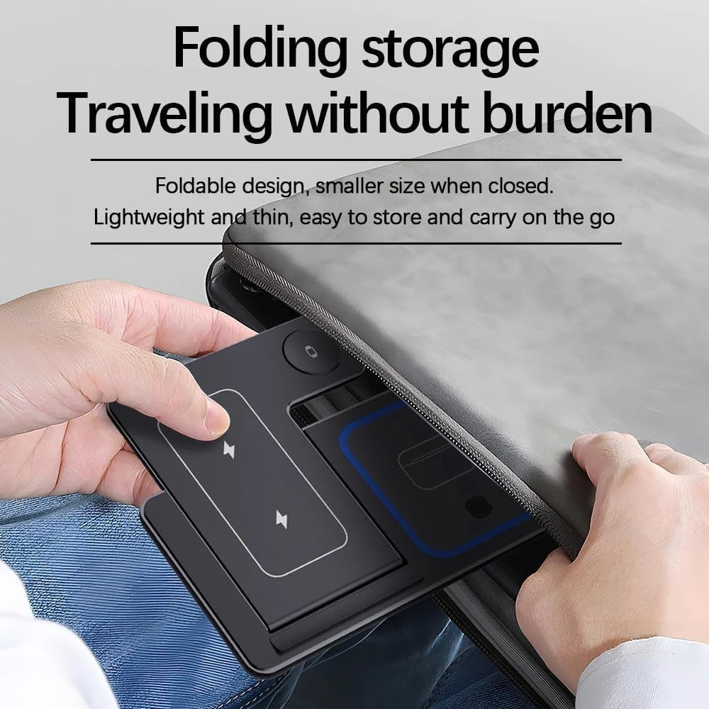 Wireless Charger for Iphone , Apple Watch Airpods 3 in 1 Charging Station Stand