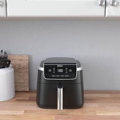 Ninja Air Fryer Pro AF141 Electric Kitchen Appliances for Fried Foods Space Saver Crunchy Easy Clean Cooking Smokeless Indoor Grill Grill and Griddle