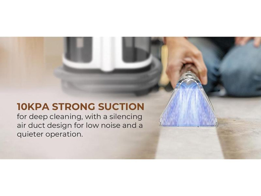 Rosewill Multi-Purpose Portable Carpet and Upholstery Cleaner, Powerful Suction10 Kpa Spot Cleaner ,Car and Auto Detailer, Stain/Spot Remover; Versatile Use: Carpet, Sofa, Pet Hair Use