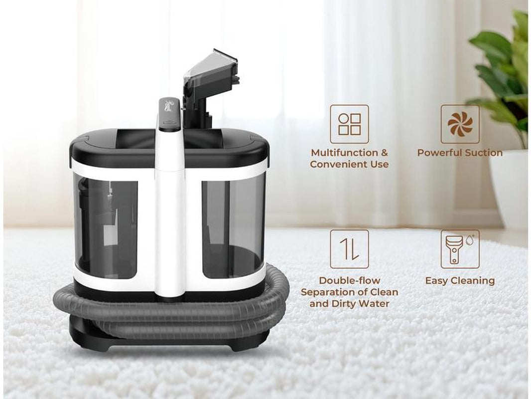 Rosewill Multi-Purpose Portable Carpet and Upholstery Cleaner, Powerful Suction10 Kpa Spot Cleaner ,Car and Auto Detailer, Stain/Spot Remover; Versatile Use: Carpet, Sofa, Pet Hair Use