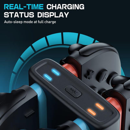 Supcase Charging Dock for Nintendo Switch 2 Joy-Con Controllers – 4 in 1 Fast Charger Station, Magnetic & Weighted Base, Bi-Directional Design, LED Indicators & Overcharge Protection