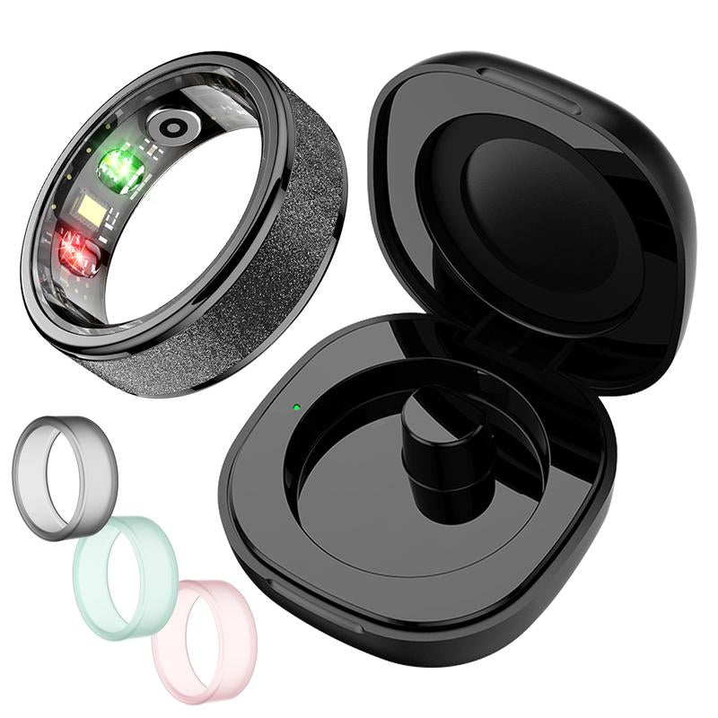 COLMI R10 Smart Fitness Ring, 1 Count USB Rechargeable Long Battery Life Smart Ring, 5ATM Waterproof Durable Fitness Tracker for Women & Men, Wireless, Portable, Durability