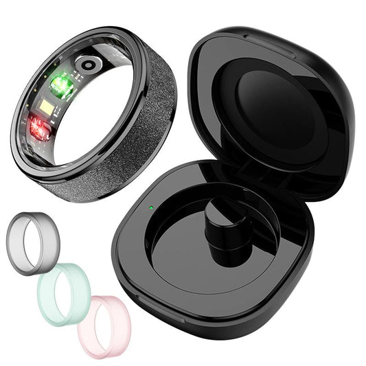 COLMI R10 Smart Fitness Ring, 1 Count USB Rechargeable Long Battery Life Smart Ring, 5ATM Waterproof Durable Fitness Tracker for Women & Men, Wireless, Portable, Durability