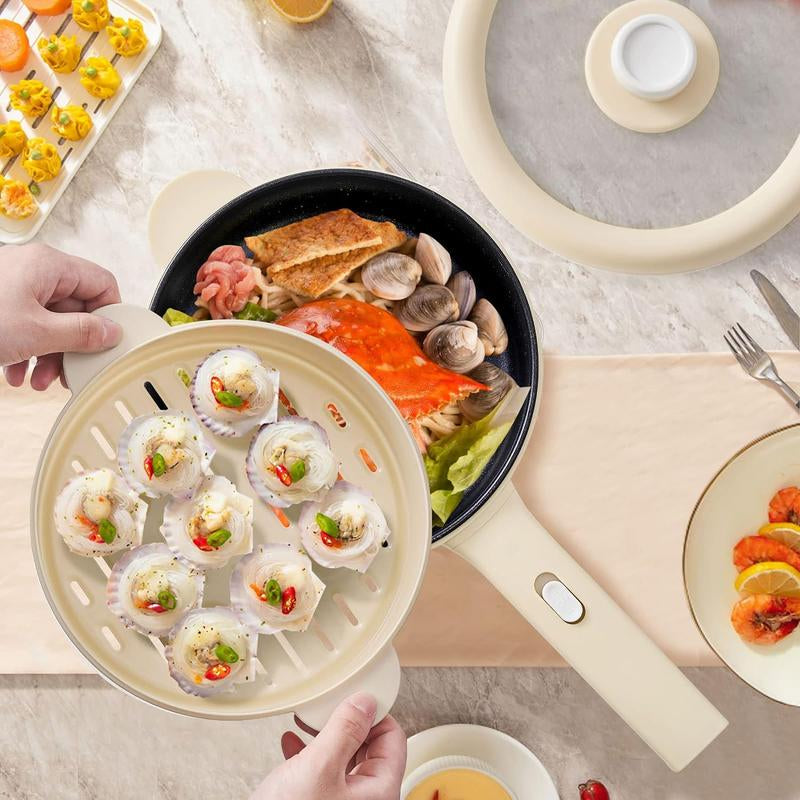 Portable Electric Hot Pot with Power Adjustment